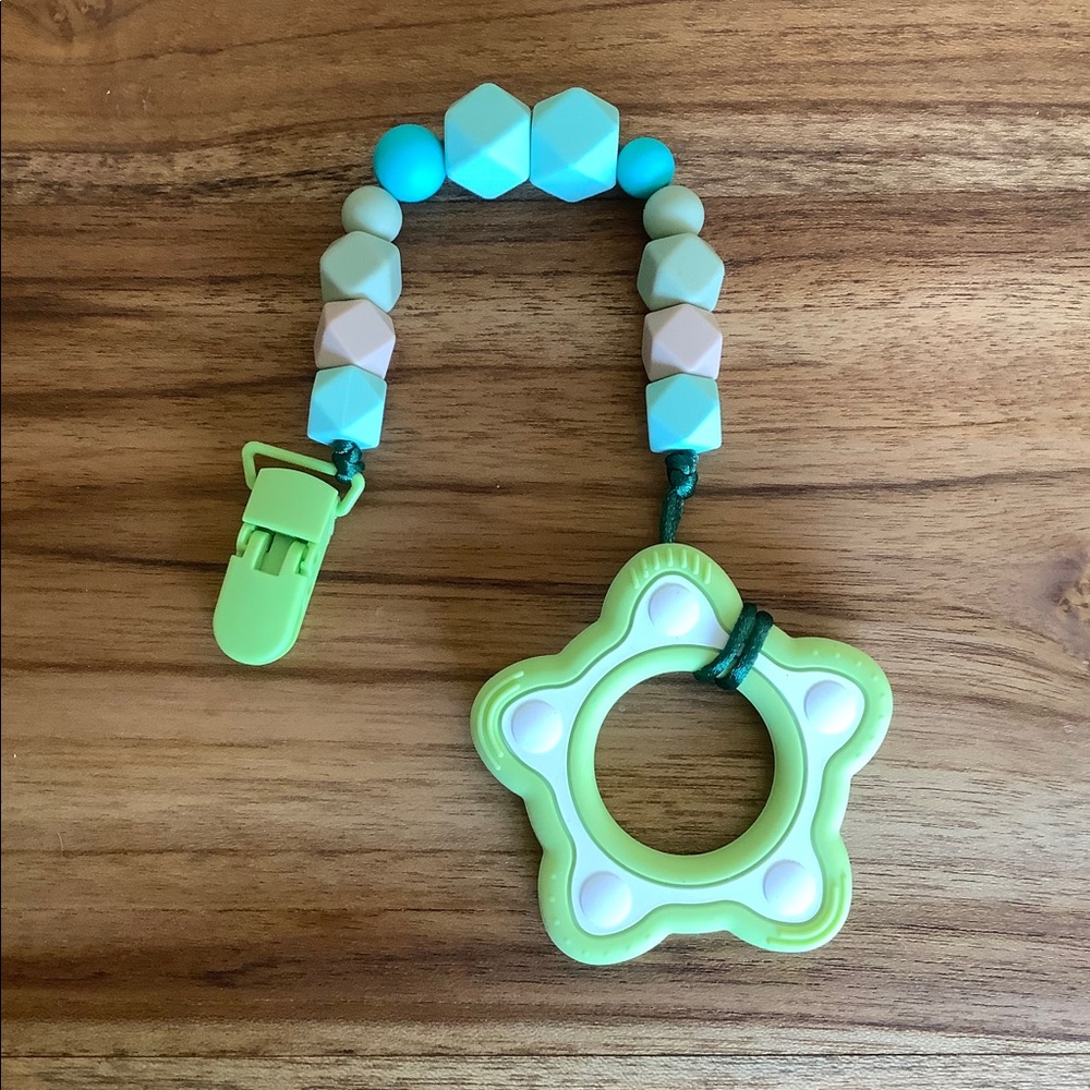 Silicone Clip and Teether